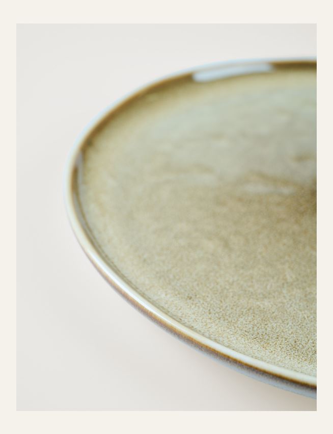 Middagstallerken brun - 3