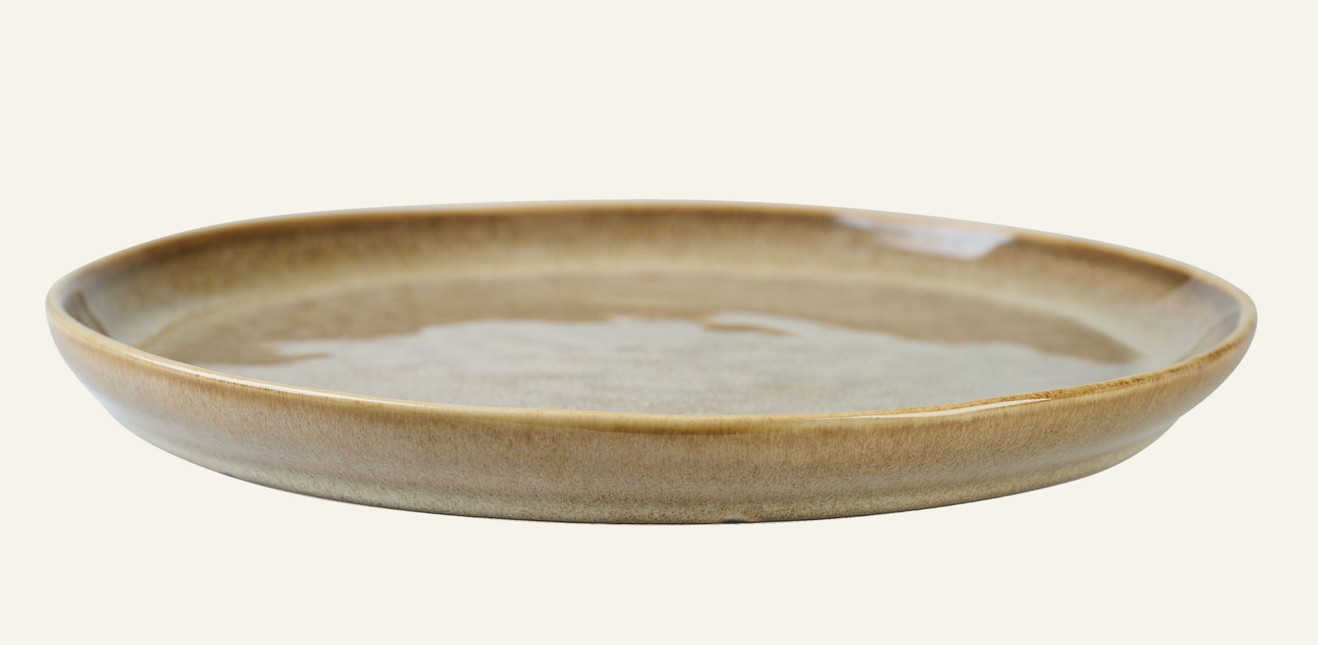 Frokosttallerken brun - 3