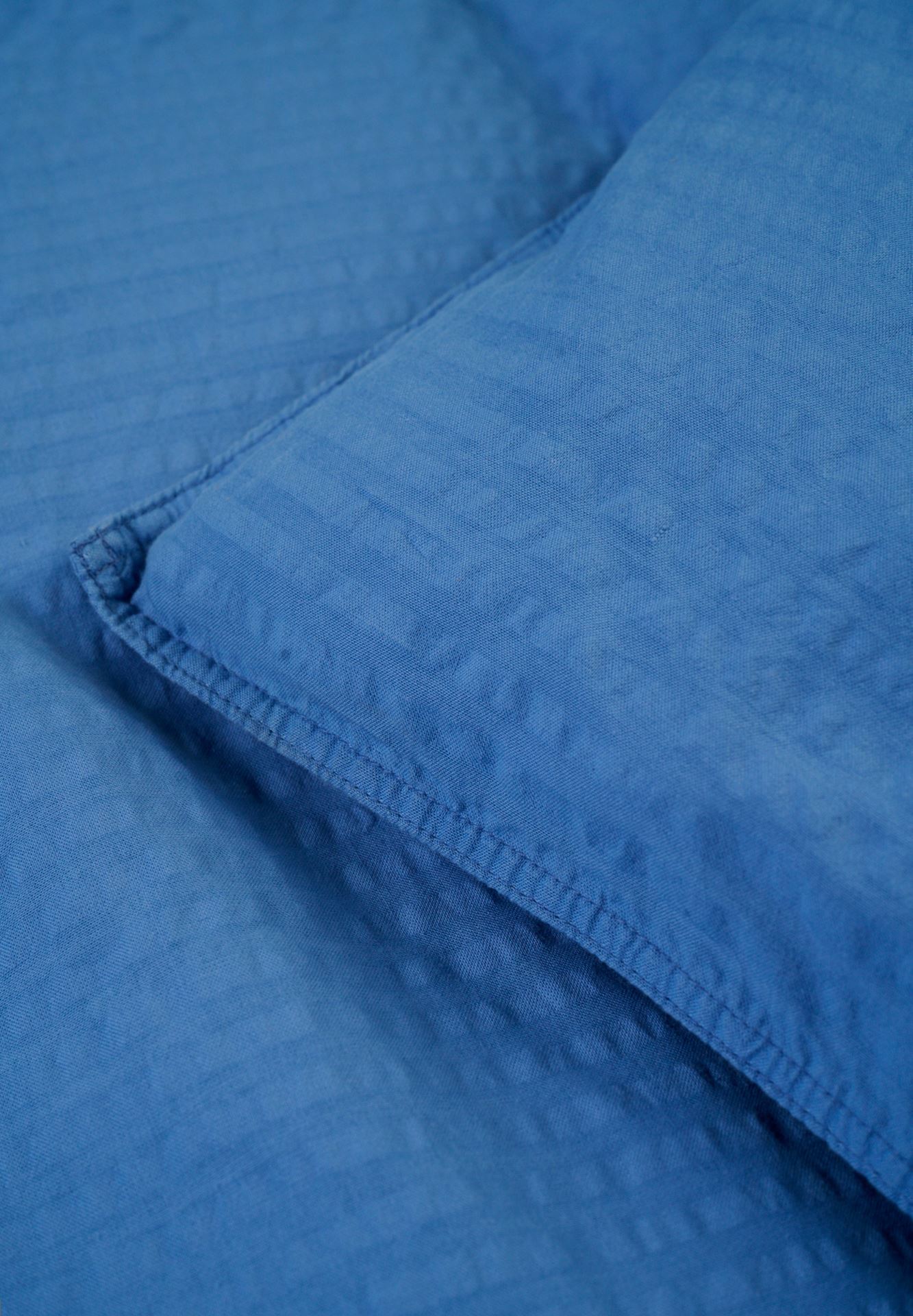 Krepp sengesett blå - 2