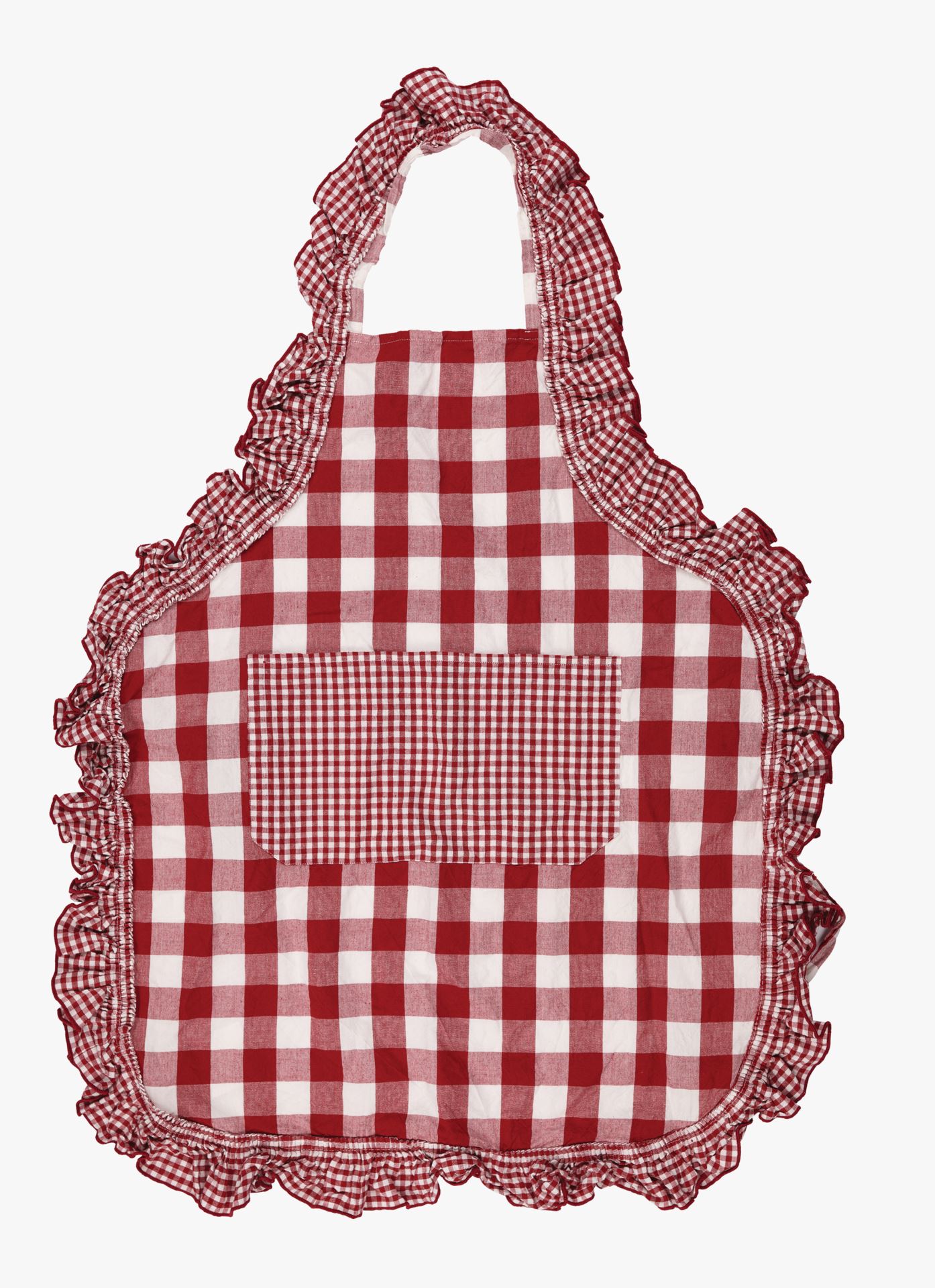 Forkle rød - 75x80 cm rød - 1