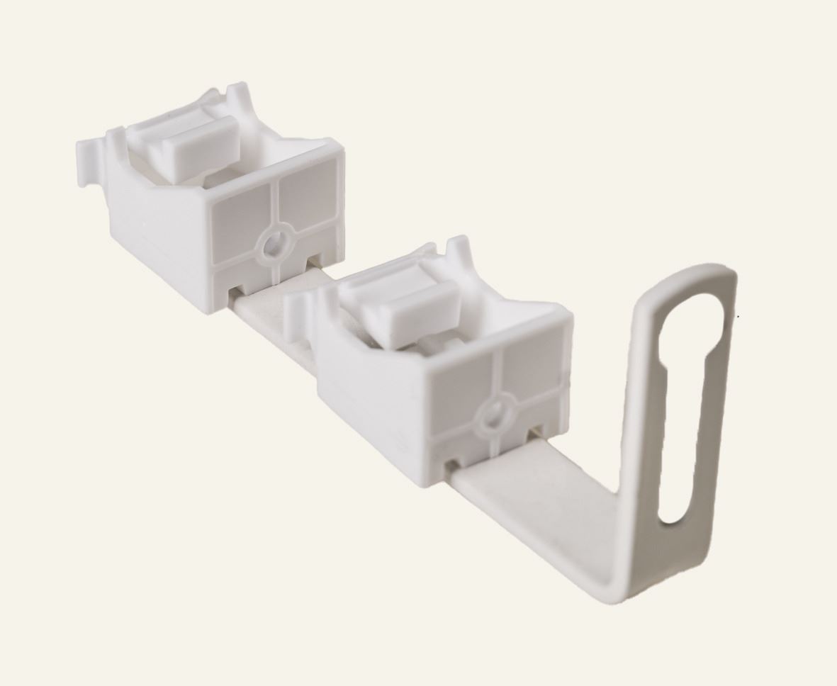 Veggvinkel 4 stk hvit - 3