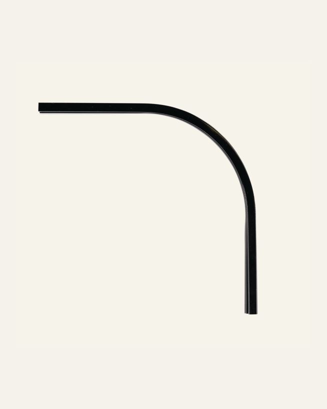 Bue 90° svart - 20x20 cm svart - 1