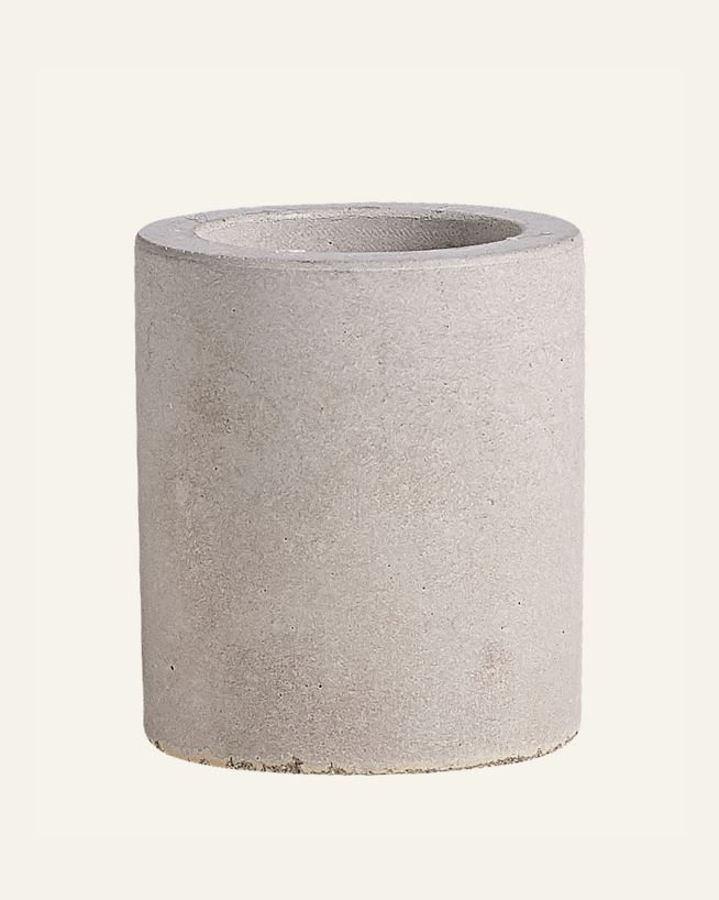 Lysestake grå - ø7,2x6,8 cm grå - 1