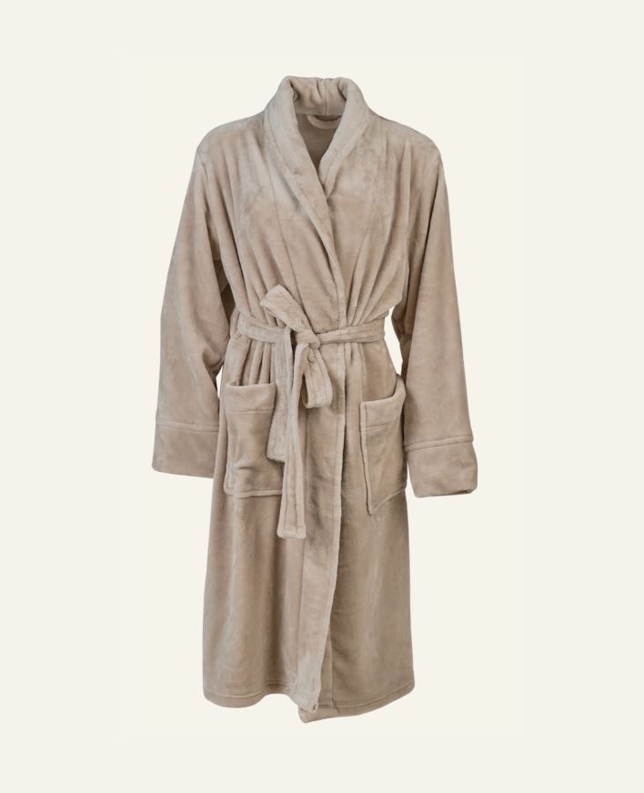Morgenkåpe sand - S/M sand - 1