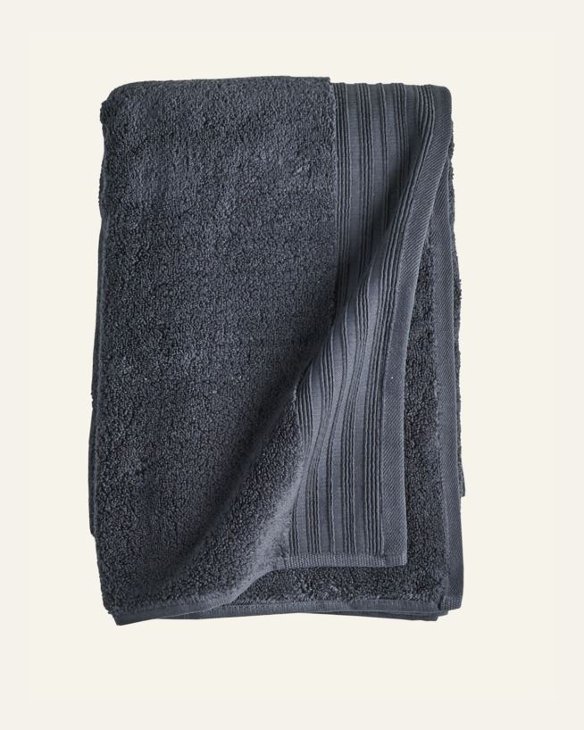 Håndkle mørk blå - 90x150 cm mørk blå - 1