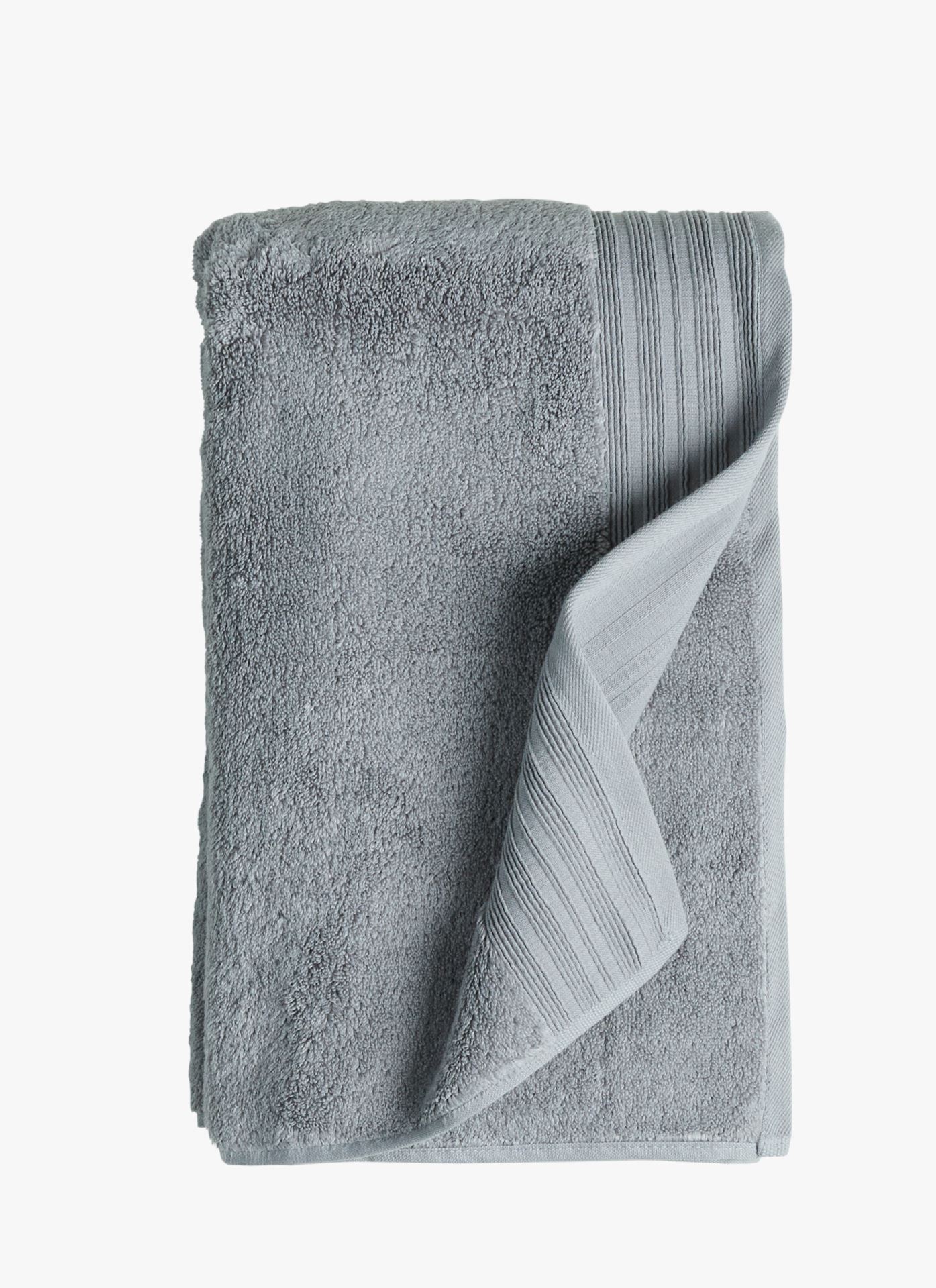 Håndkle grå - 90x150 cm grå - 1