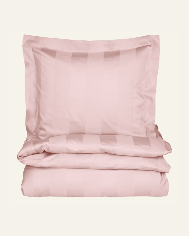 Sateng sengesett pudderrosa - 140x200 cm pudderrosa - 1