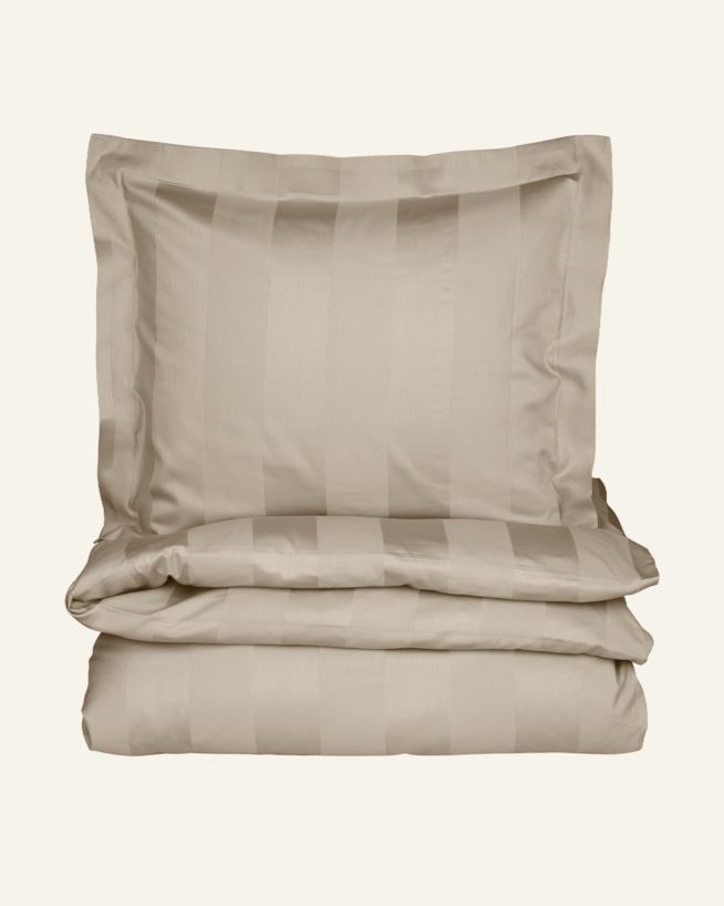 Sateng sengesett lys beige - 140x200 cm lys beige - 1