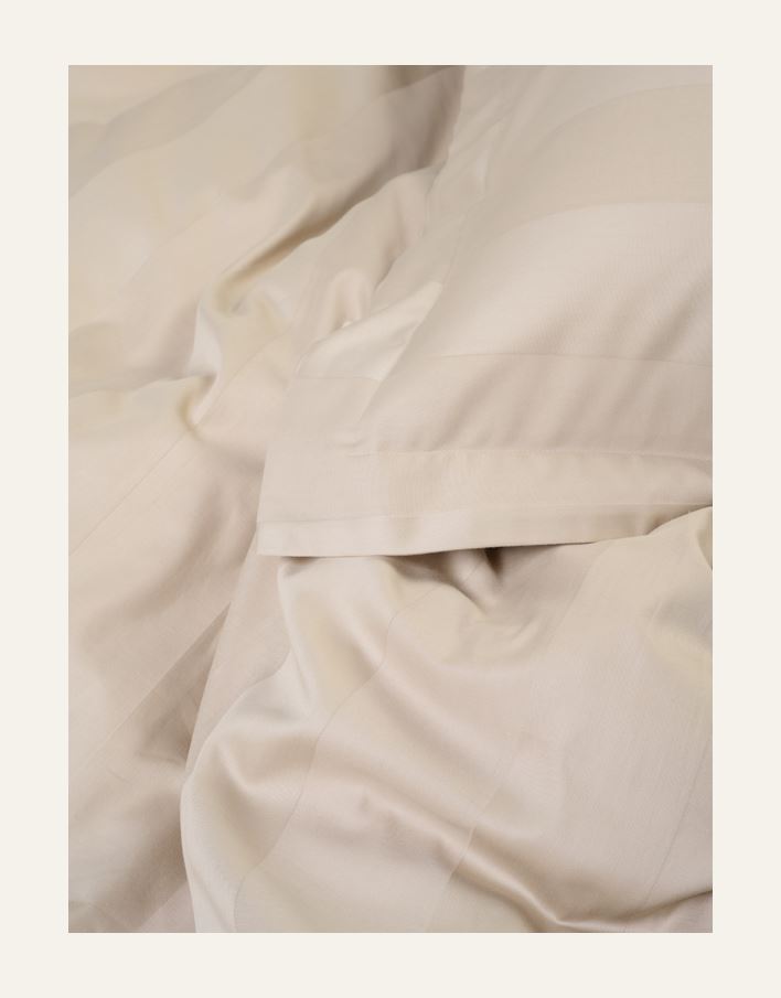 Sateng sengesett lys beige - 2