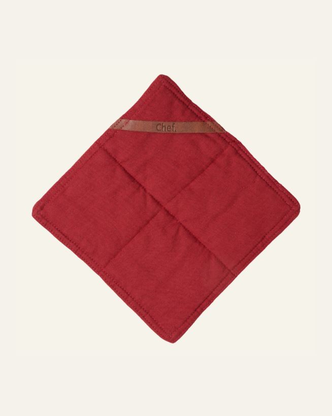 Gryteklut rød - 22x22 cm rød - 1