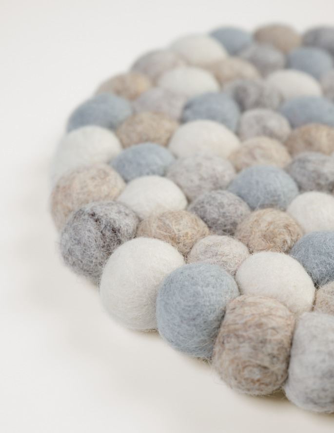 Gryteunderlag beige - 2