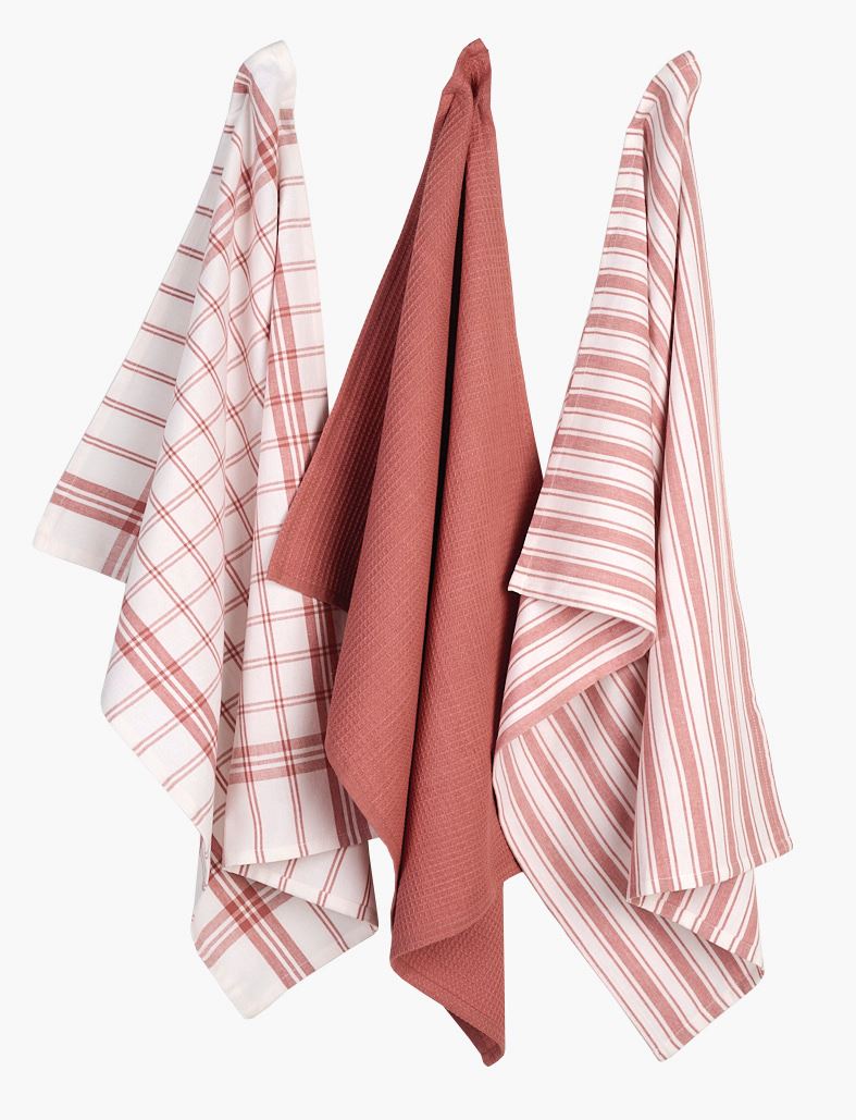 Kjøkkenhåndkle rosa - 50x70 cm rosa - 1