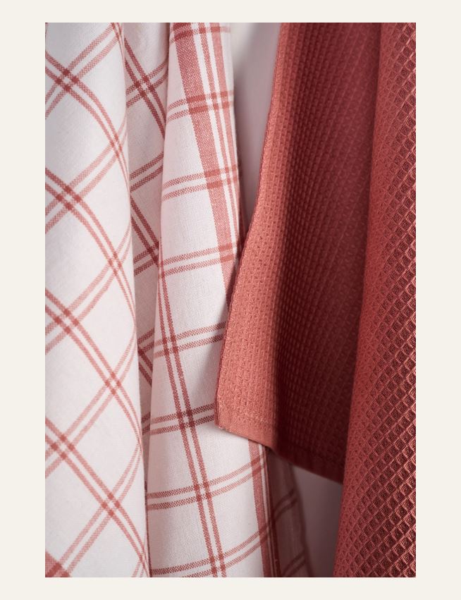 Kjøkkenhåndkle rosa - 2