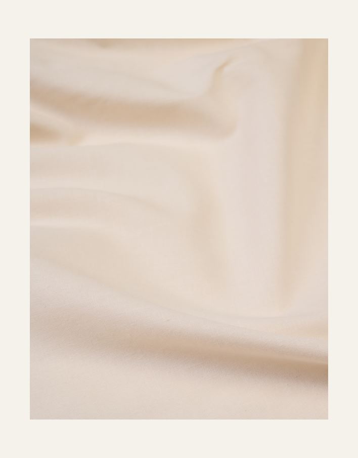 Bomullslaken sand - 3