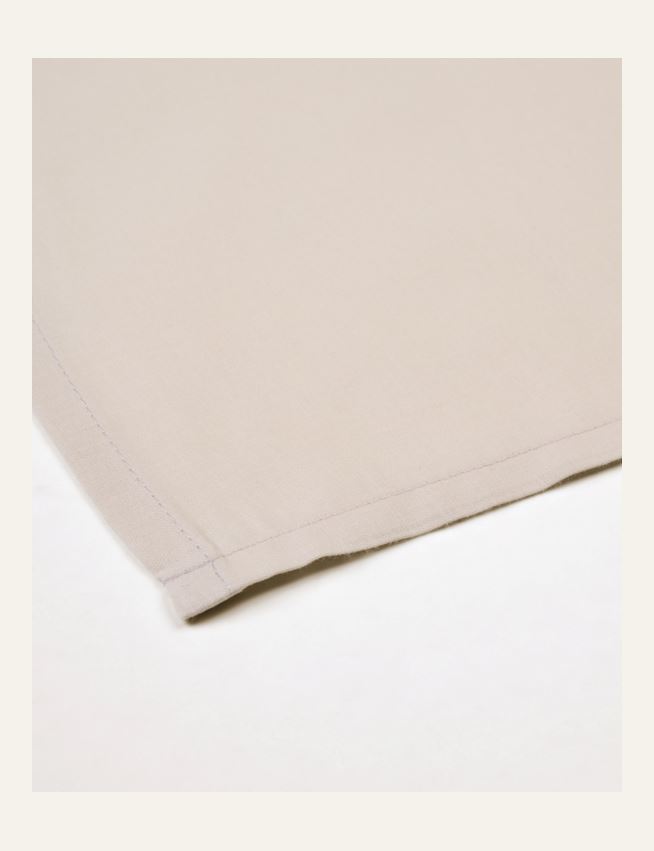 Bomullslaken sand - 2