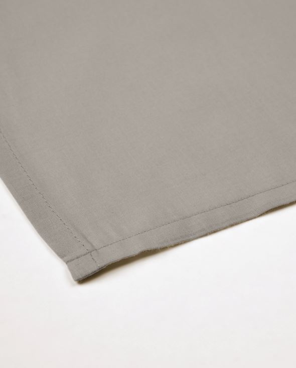 Bomullslaken lys grå - 150x260 cm lys grå - 1