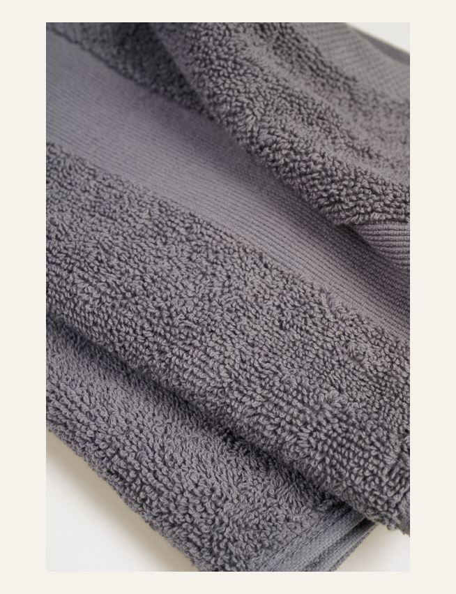 Håndkle mørk grå - 3