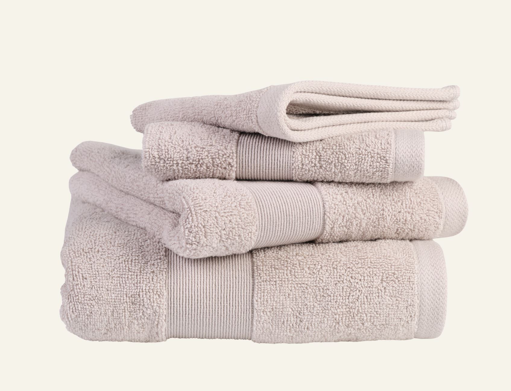 Håndkle lys grå - 5