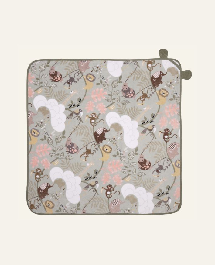 Hettehåndkle lys grønn - 80x80 cm lys grønn - 1