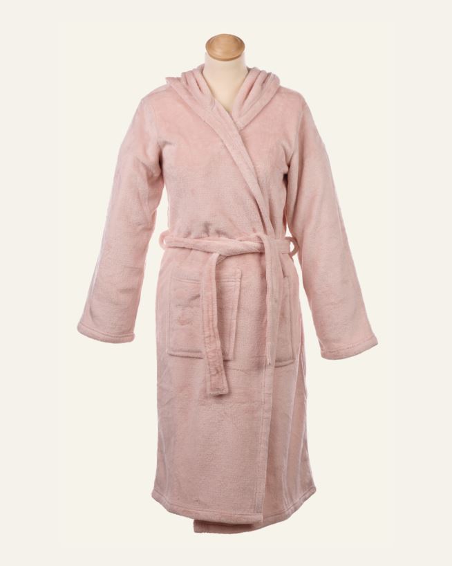 Morgenkåpe rosa - 134 rosa - 1