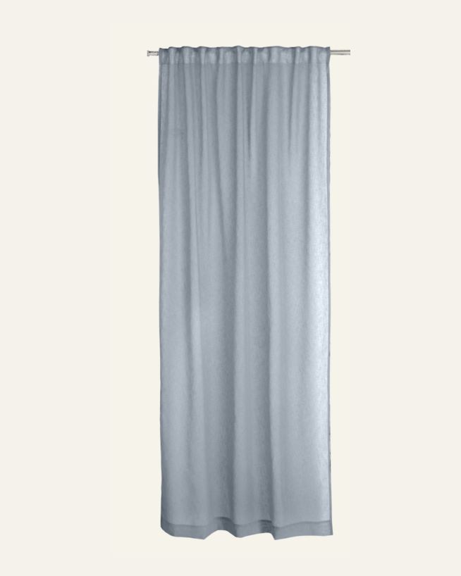 Gardin gråblå - 140x220 cm gråblå - 1