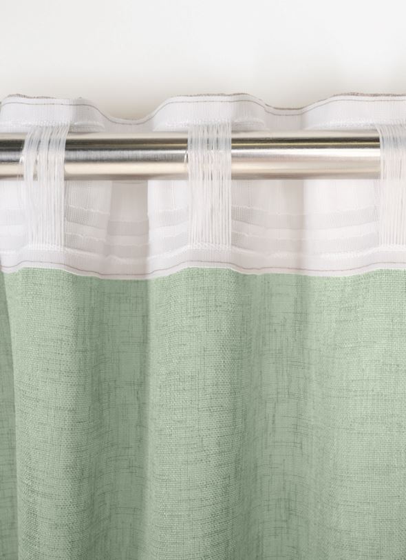 Gardin lys grønn - 8
