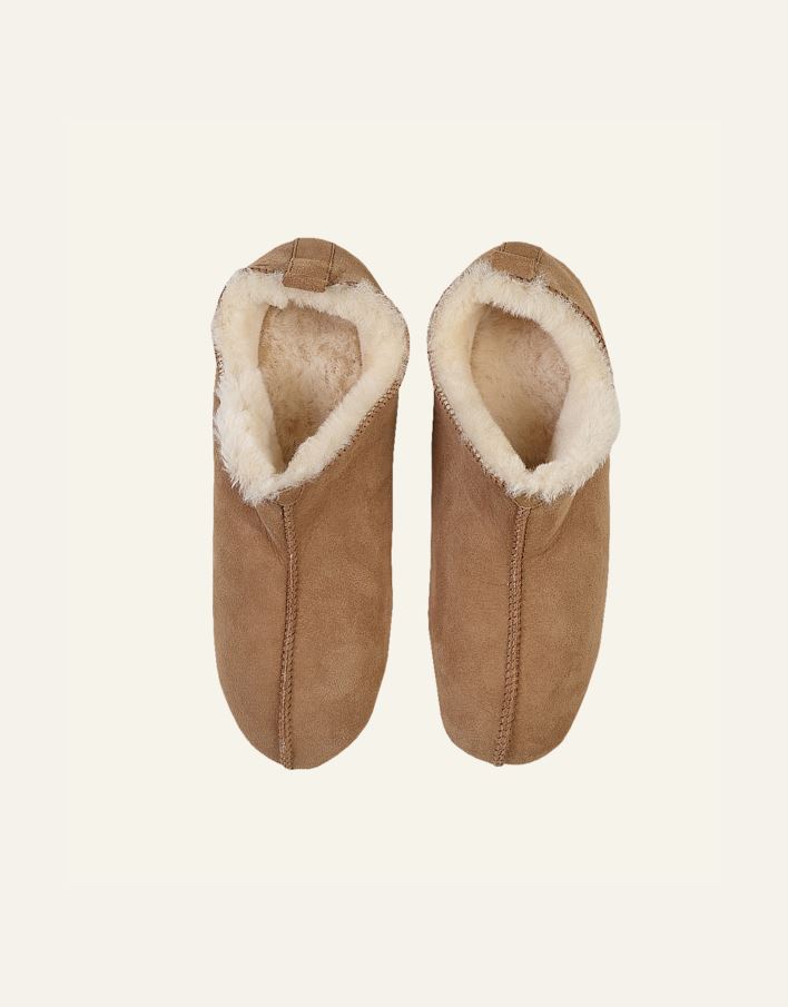 Skinntøfler natur - 2