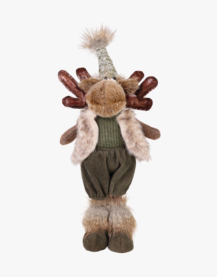 Julenisse grønn - 13x8x30 cm grønn - 1