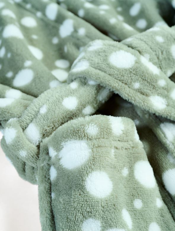 Morgenkåpe lys grønn - 2