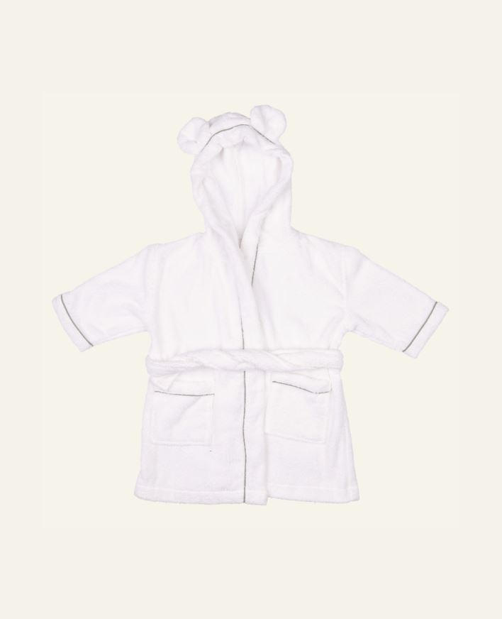 Badekåpe hvit - 86 hvit - 1
