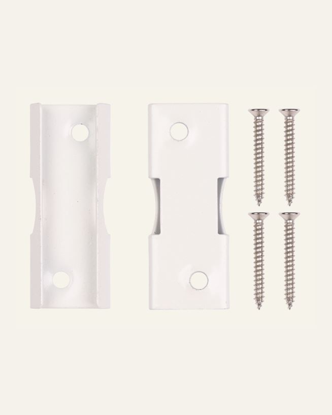 Veggbrakett hvit - 7,5 cm hvit - 1