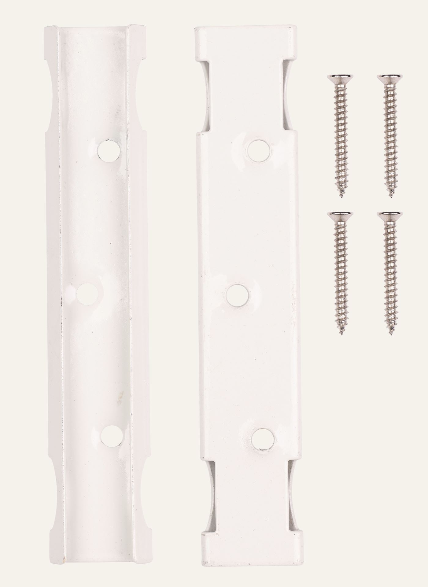 Veggbrakett hvit - 2