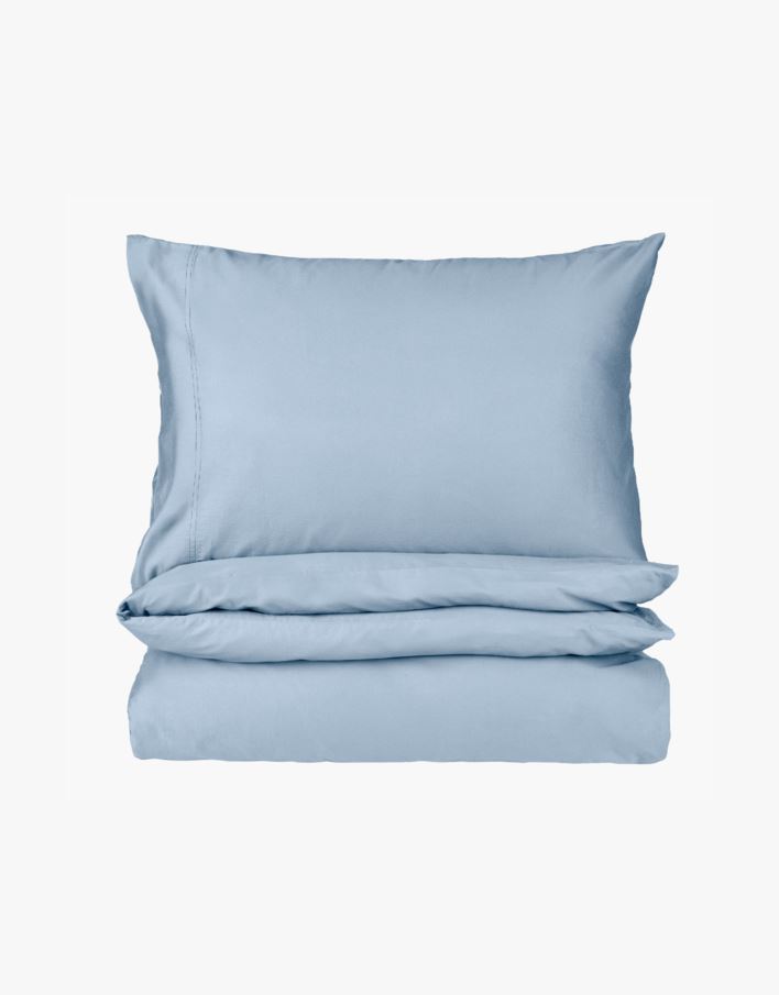 Sateng sengesett himmelblå - 140x200 cm himmelblå - 1