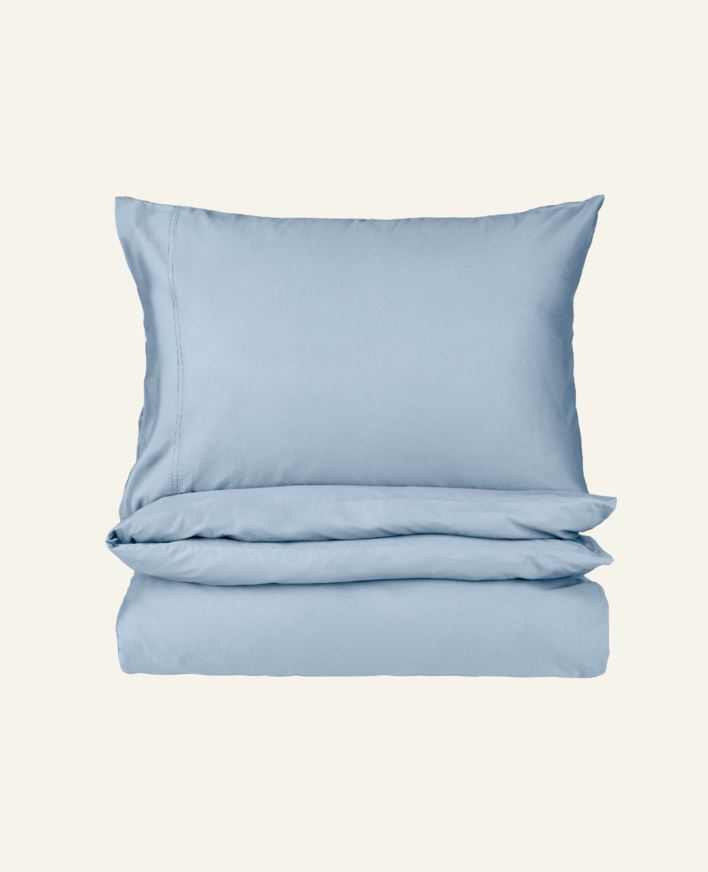Sateng sengesett himmelblå - 140x200 cm himmelblå - 1