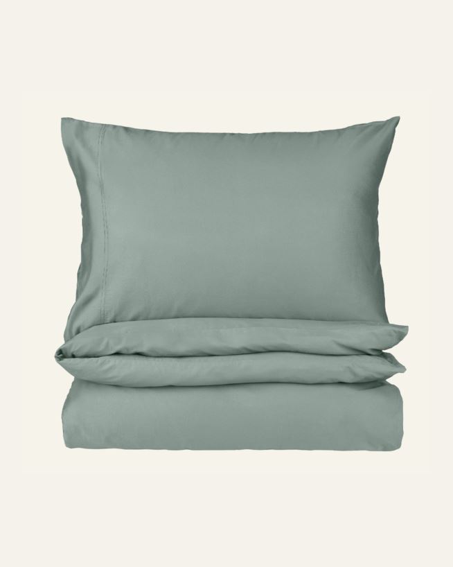 Sateng sengesett lindegrønn - 140x200 cm lindegrønn - 1