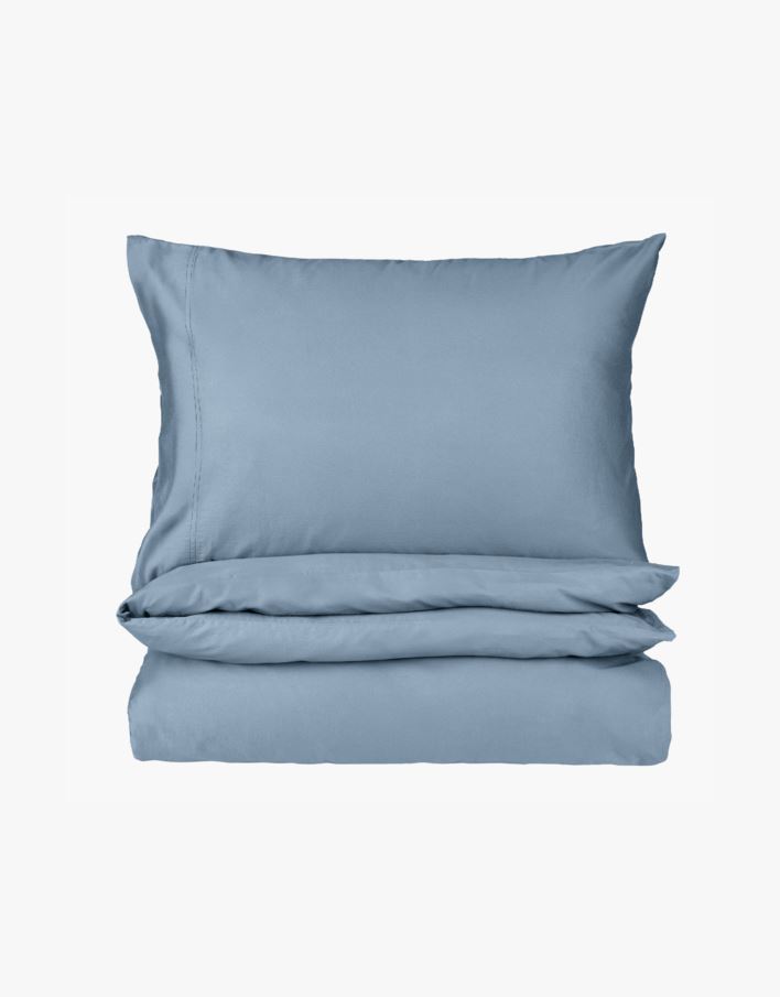 Sateng sengesett gråblå - 200x220 cm gråblå - 1