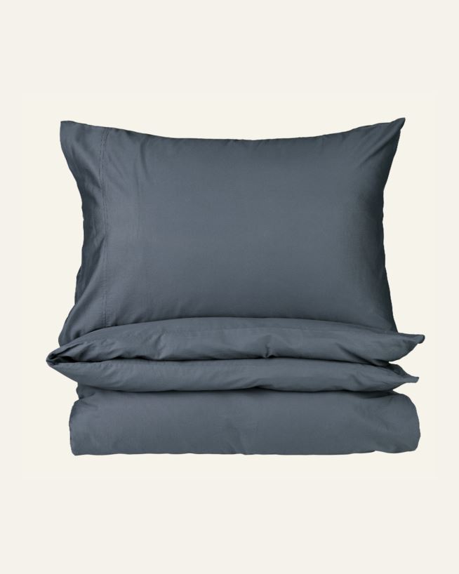 Sateng sengesett tåkeblå - 140x200 cm tåkeblå - 1