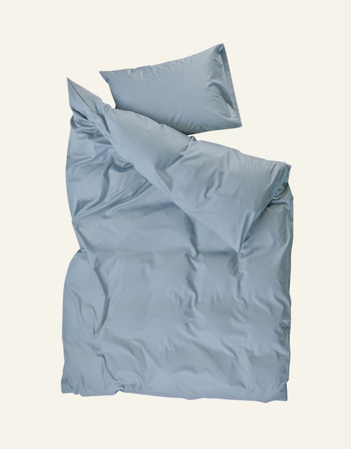 Sateng sengesett gråblå - 3