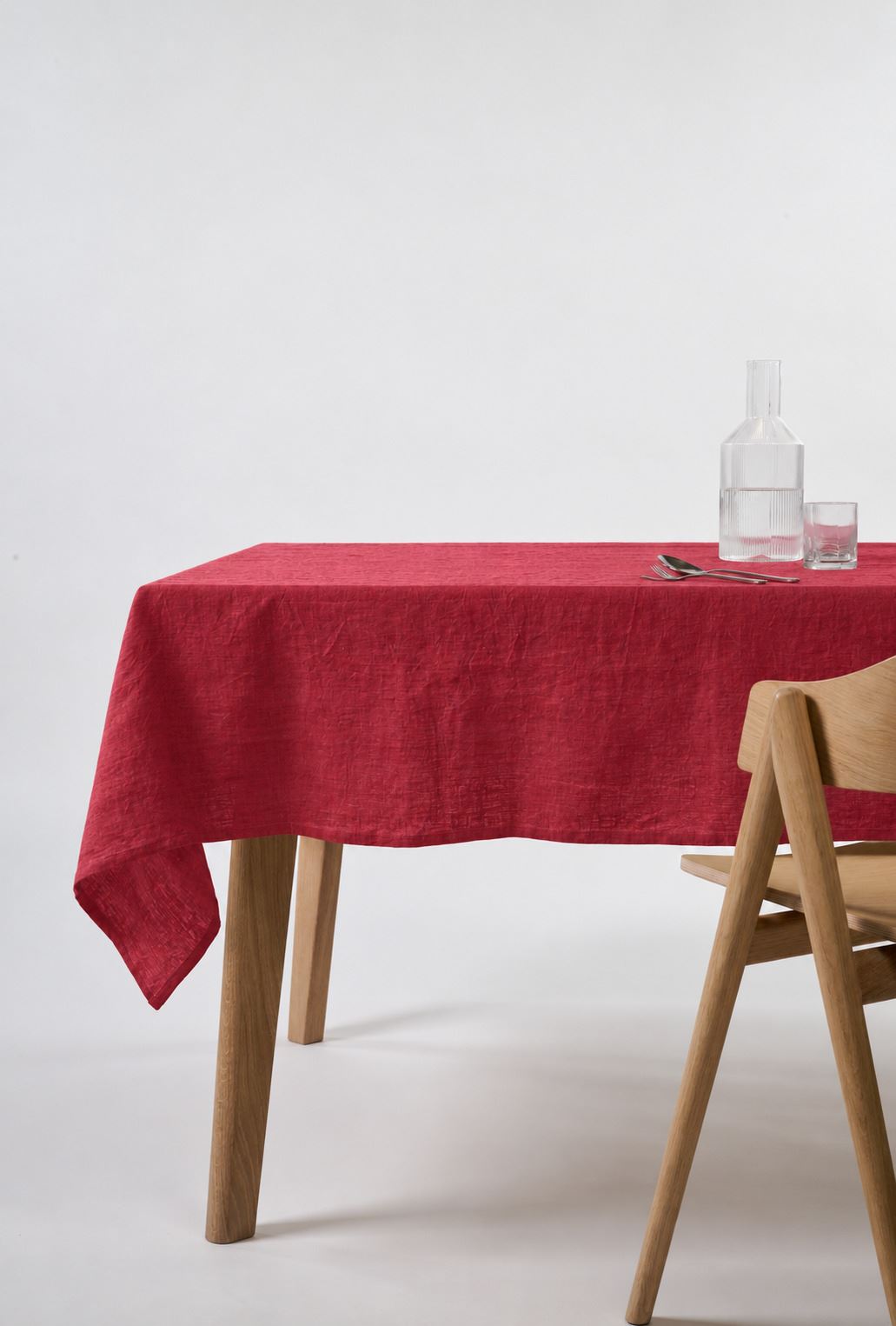 Linduk burgunder - 140x250 cm burgunder - 1