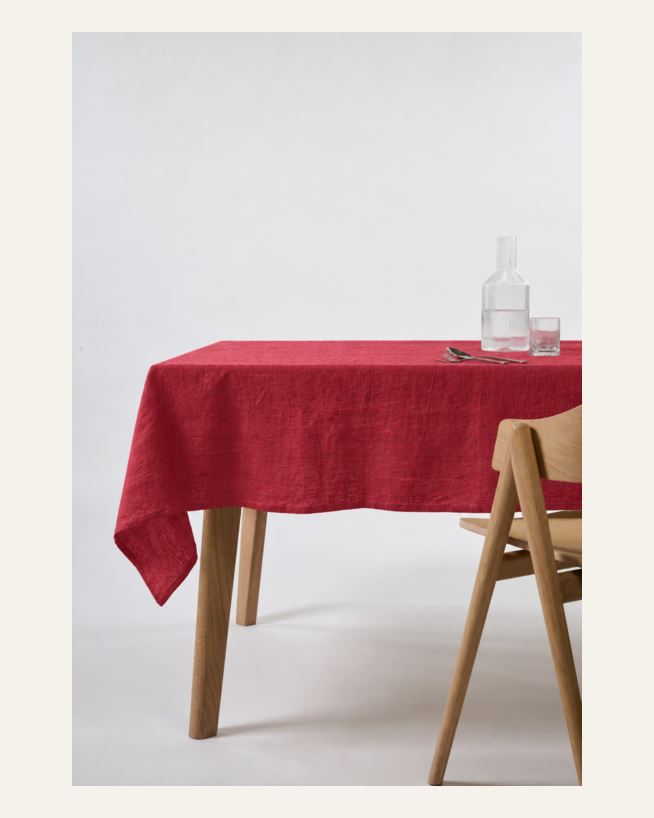 Linduk burgunder - 140x250 cm burgunder - 1