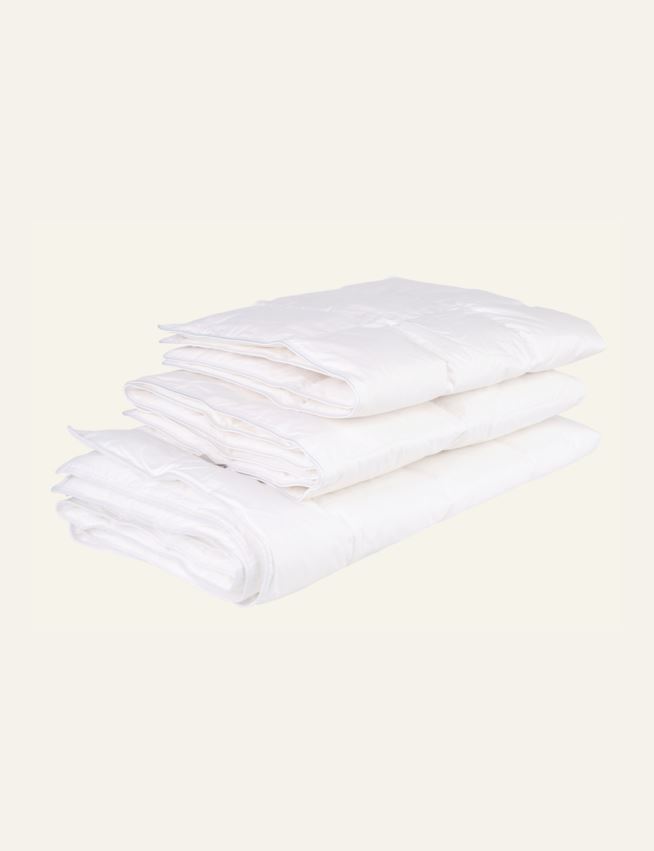 Barn helårs fiberdyne hvit - 2