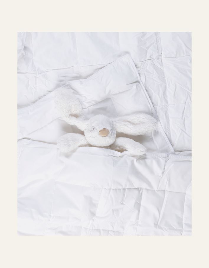 Barn helårs fiberdyne hvit - 3