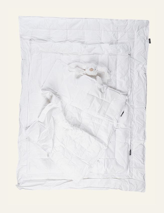 Barn helårs fiberdyne hvit - 4