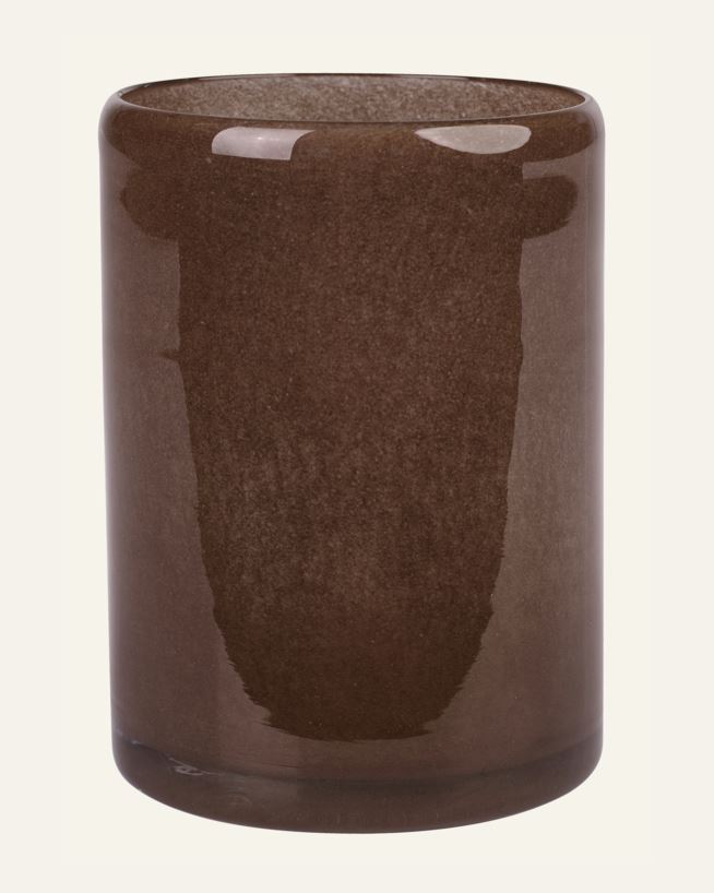 Telysholder brun - 11x11x15 cm brun - 1