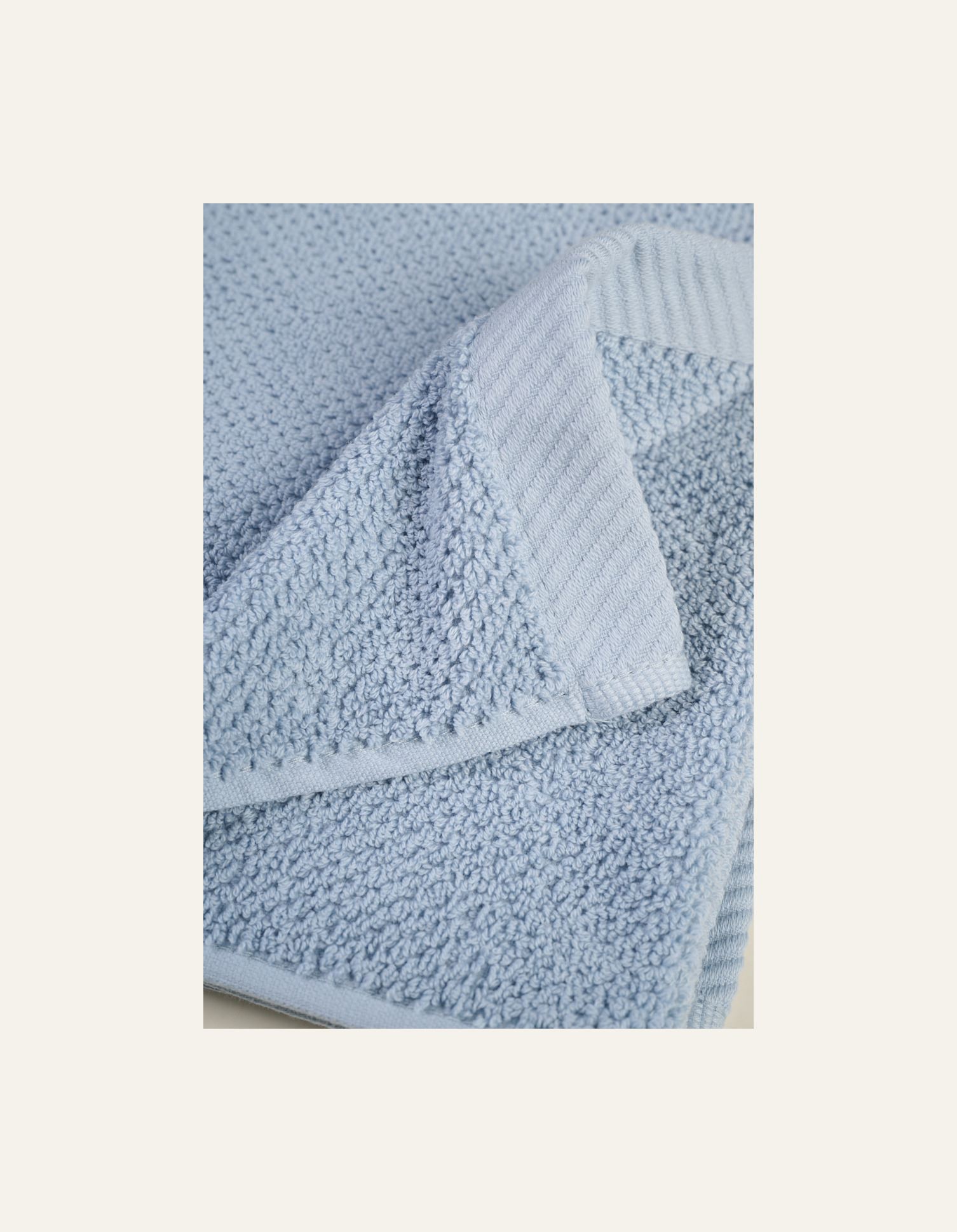 Håndkle lys blå - 3