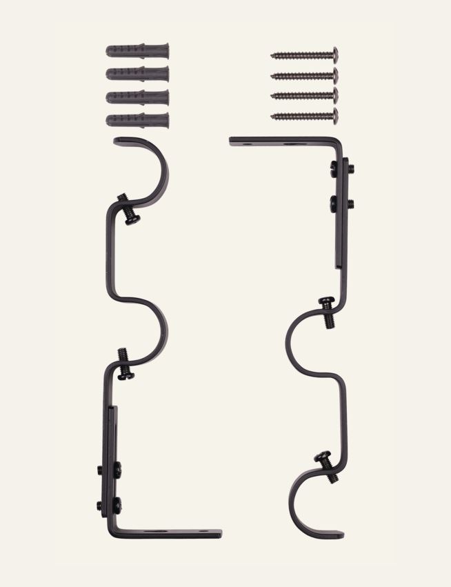 Veggfester svart - 2