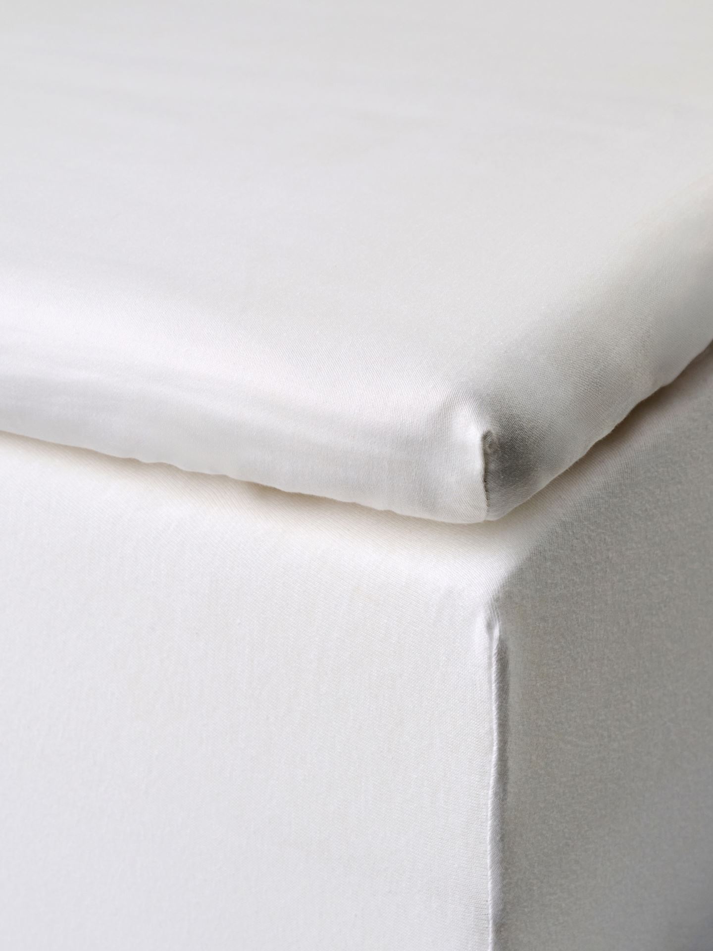 Laken til overmadrass hvit - 180x200 cm hvit - 1