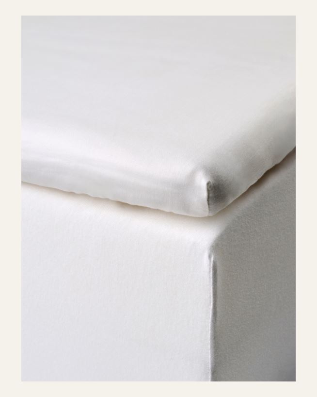 Laken til overmadrass hvit - 180x200 cm hvit - 1
