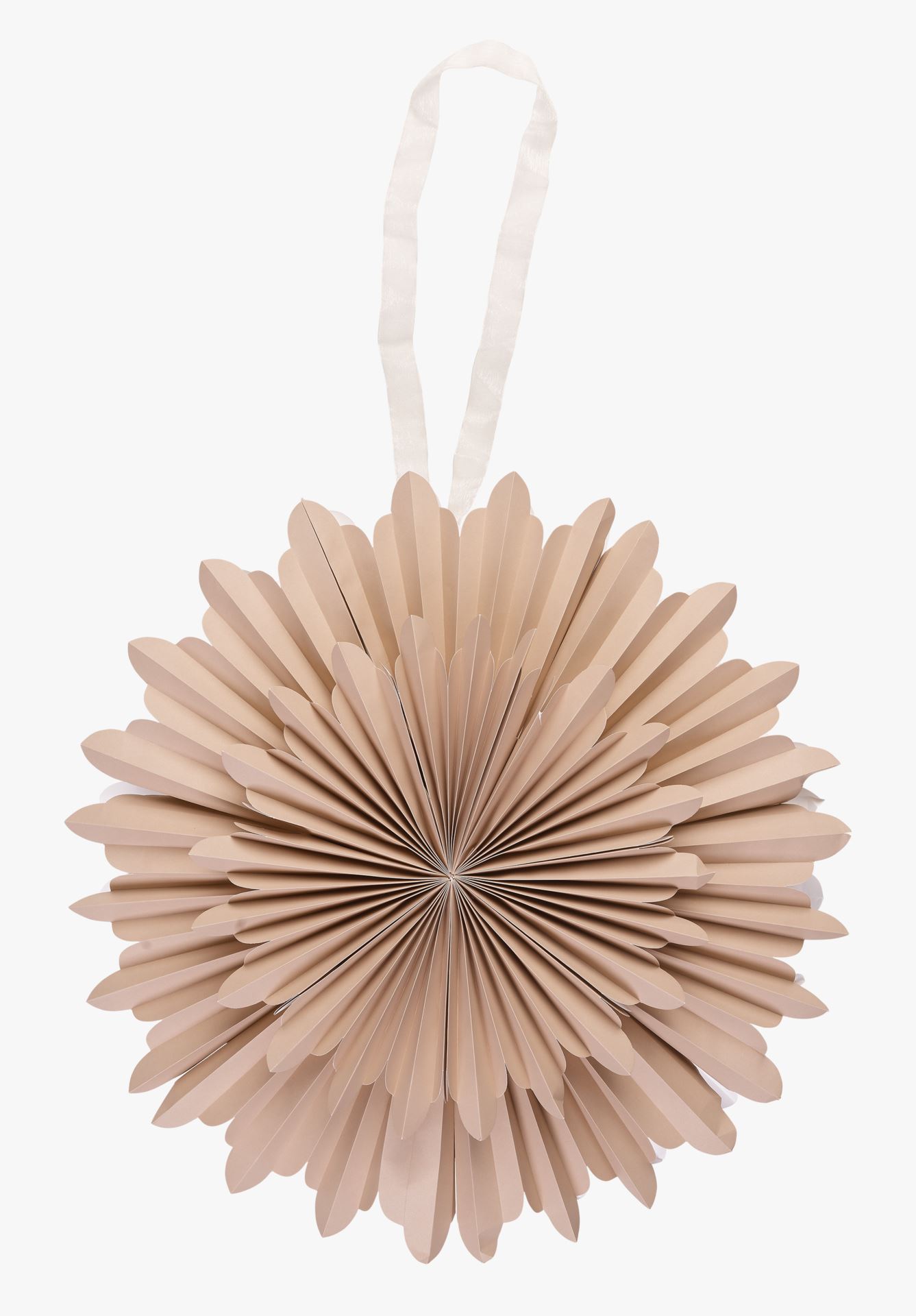 Adventsstjerne sand - ø50 cm sand - 1