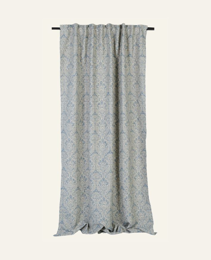 Gardin blå - 140x250 cm blå - 1